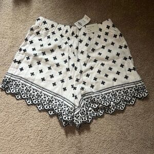 Abercrombie Embroidered Shorts